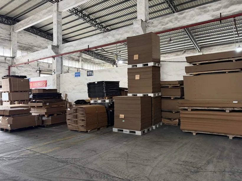 Kraft paper roll warehouse
